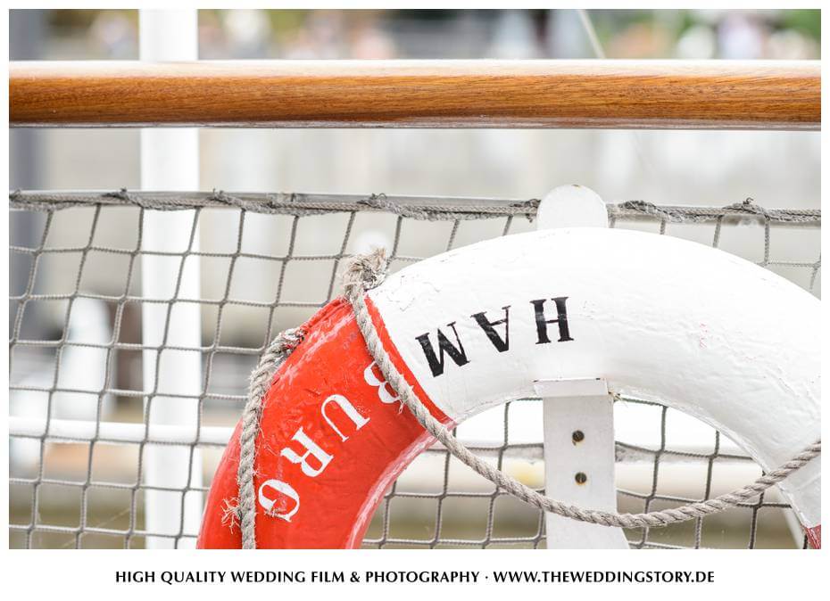 Als Hochzeitsfotograf auf der Rickmer Rickmers - Hochzeitsreport