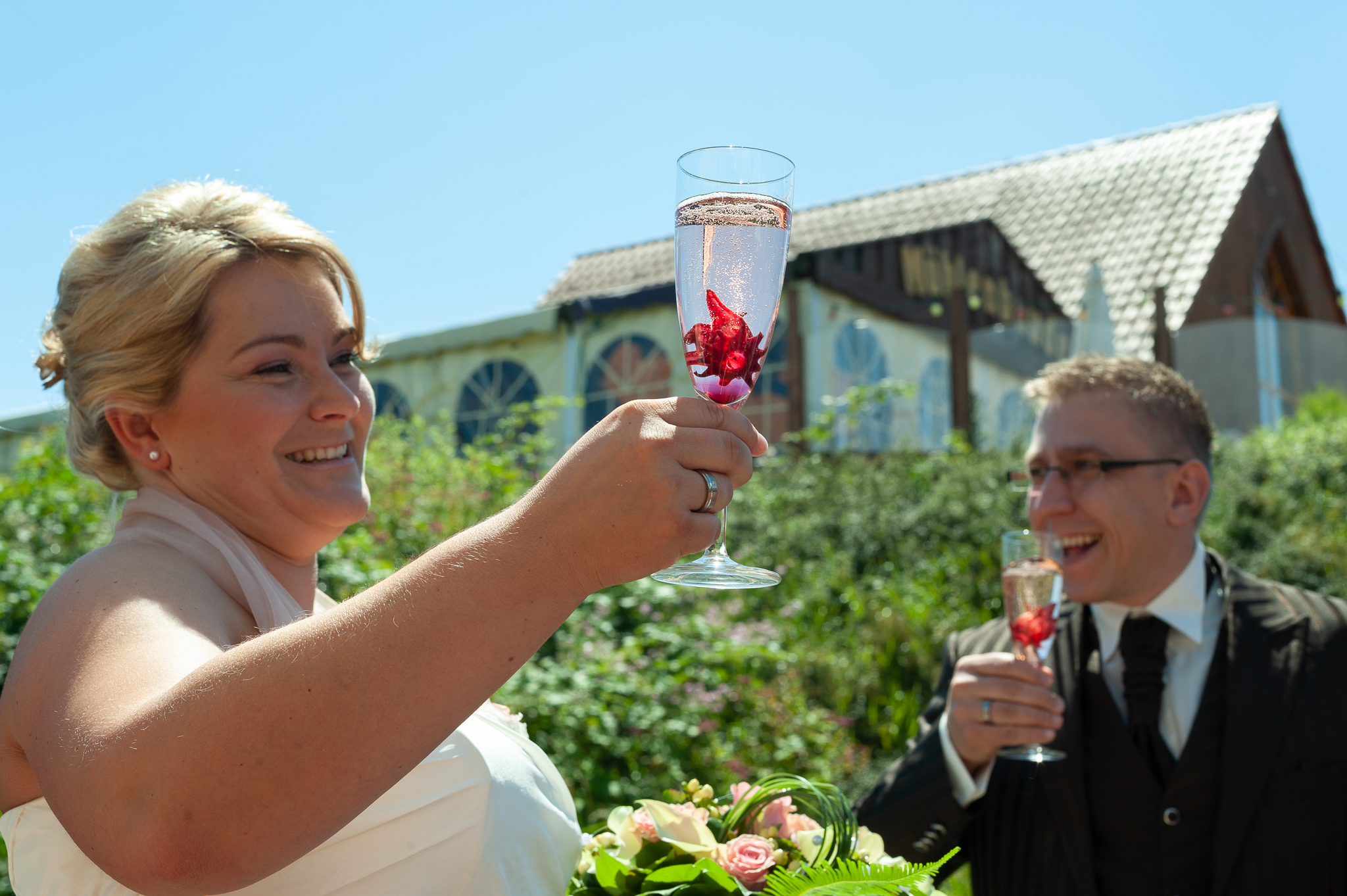 Sektempfang Hochzeit