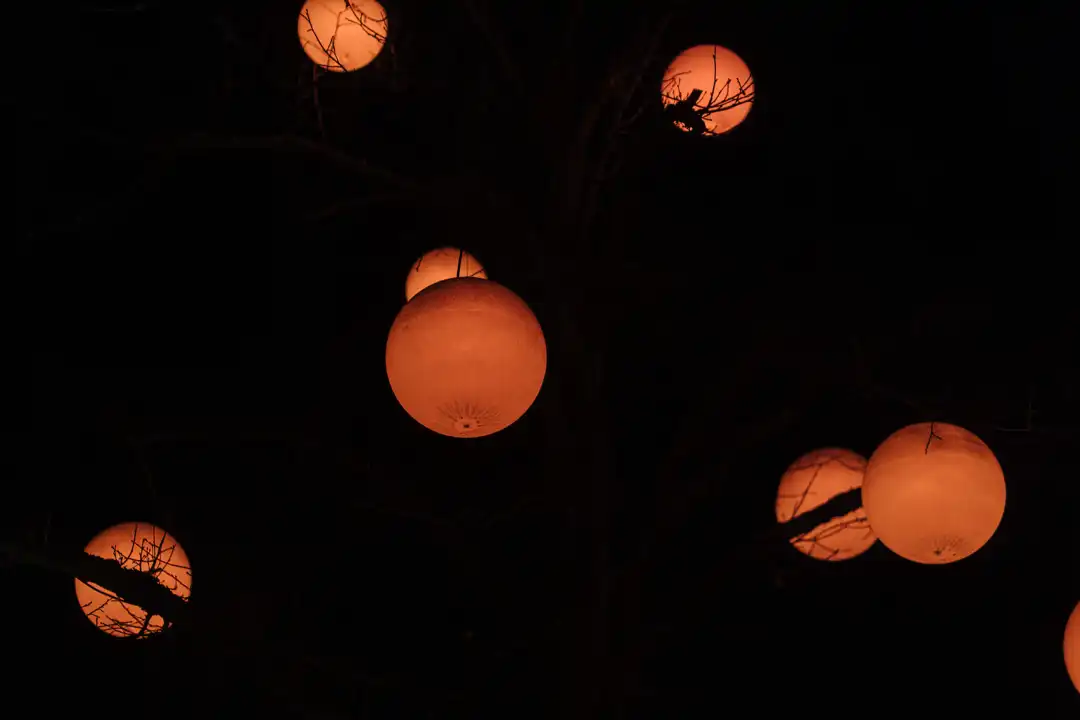 Lampions im Schindlerhof
